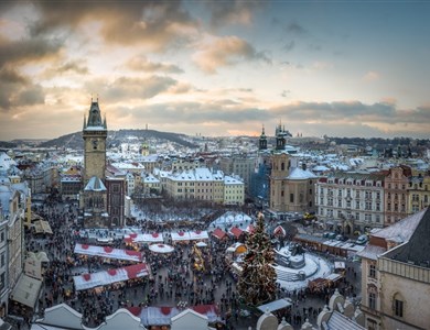 Procházka po pražských vánočních trzích se soukromým průvodcem