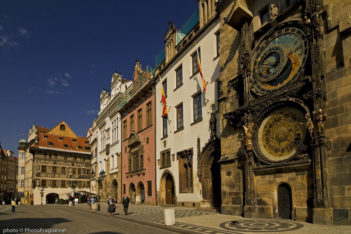 4 horloge astronomique prague czech republic czechia